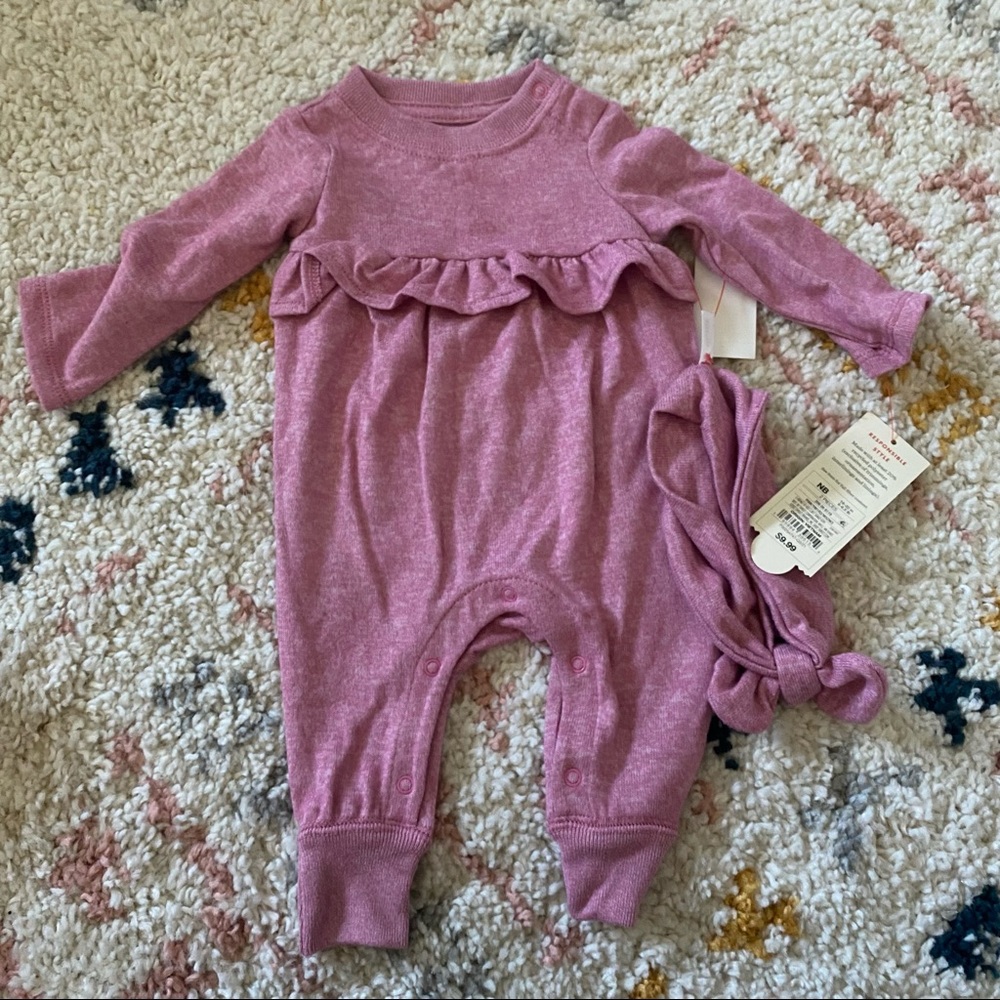 Newborn girls romper bundle